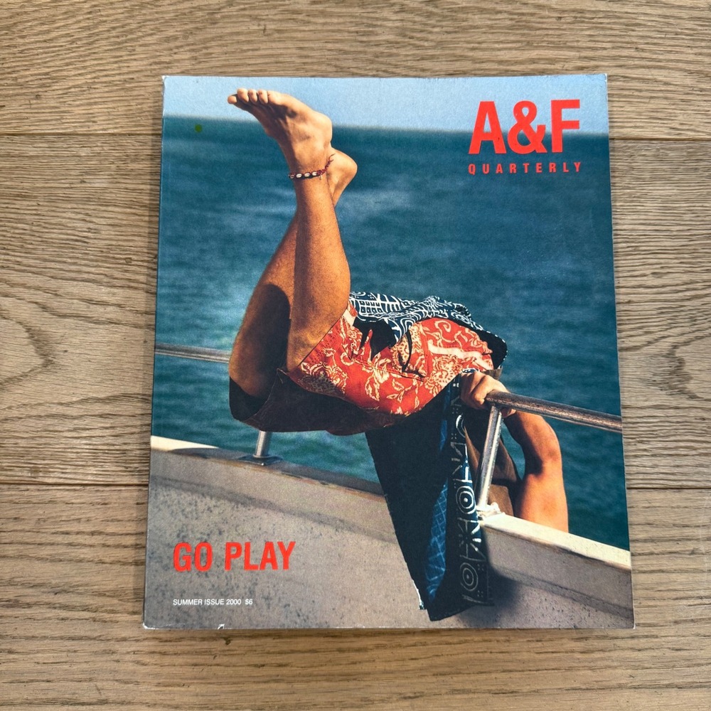 Abercrombie & Fitch A&F Quarterly Summer 2000 Go Play Vintage Magazine Catalog